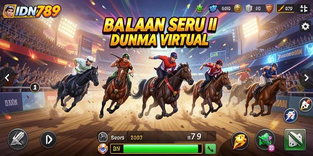 Tampilan gameplay seru dan menegangkan saat bermain IDN789.