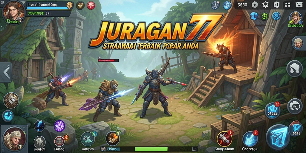 Tampilan permainan JURAGAN77 yang seru dan penuh strategi.