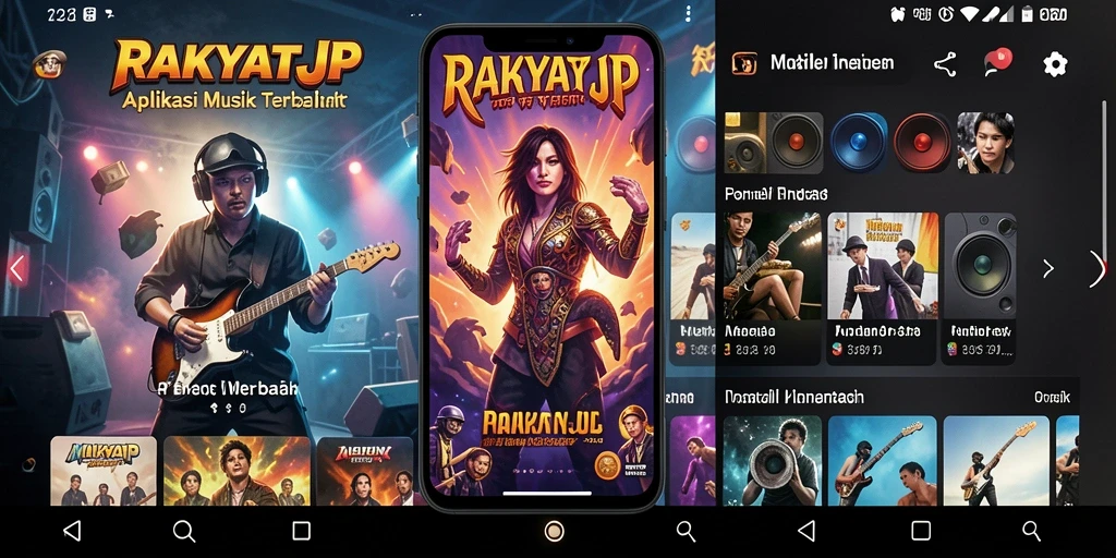Tampilan gameplay RAKYATJP yang menarik dan interaktif saat bernyanyi.