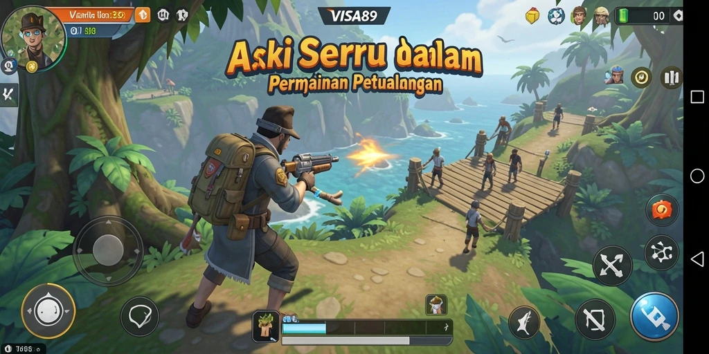 Tampilan screenshot <strong>VISA89</strong> menampilkan aksi seru dan pertempuran mendebarkan.